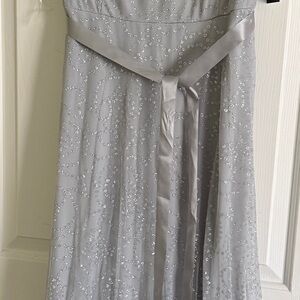 Glamorous Silver Maxi Dress